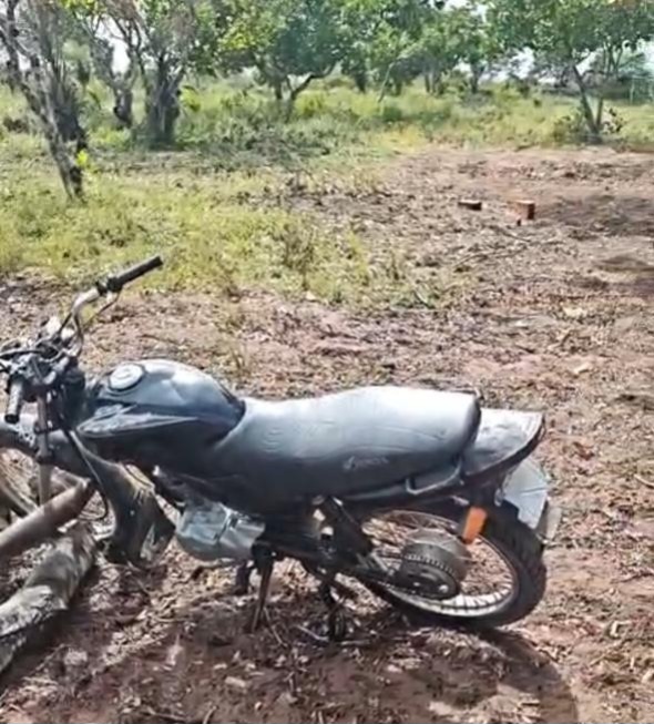 Motocicleta furtada é recuperada pela Polícia Civil em Araci