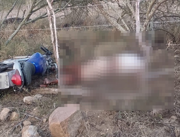 Homem morre após perder controle de moto na BA-120, entre Riachão e Serra Preta