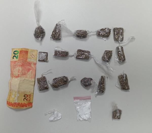 Polícia apreende pés de maconha e prende homem por tráfico em São Gonçalo dos Campos