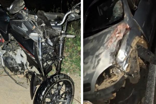 Guarda civil tem perna amputada após grave acidente na BA-120, em Queimadas
