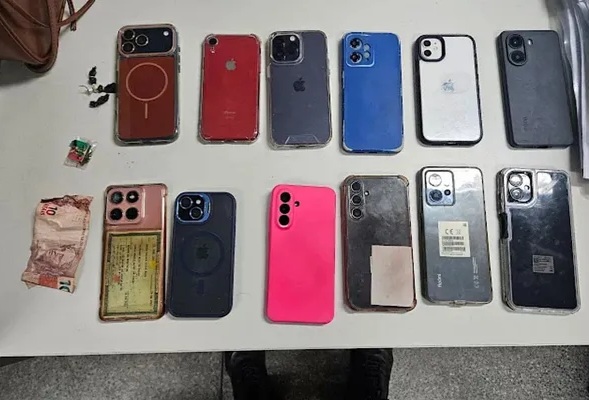 Mulher é presa após furtar 12 celulares durante festa de aniversário de Senhor do Bonfim