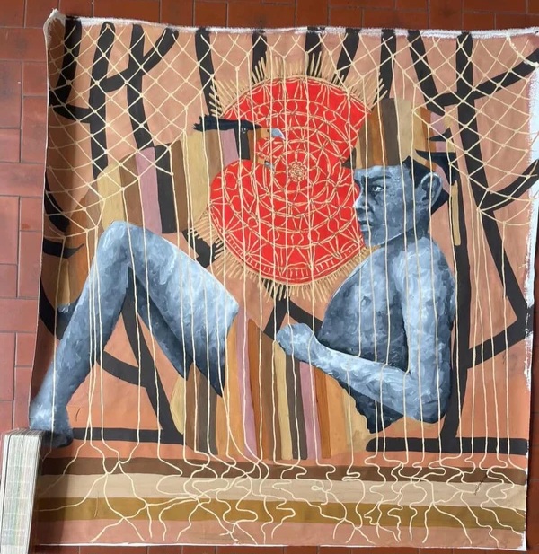 Artista de Serrinha leva referências do sertão para primeira exposição individual em Salvador