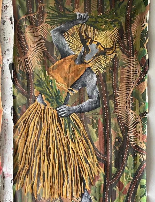 Artista de Serrinha leva referências do sertão para primeira exposição individual em Salvador