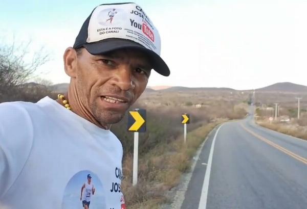 Reciclador corre de São Paulo até Nova Soure; viagens durou 24 dias