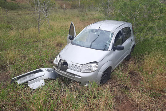 Trecho da BA-120 em Santaluz registra quatro capotamentos em 48 horas