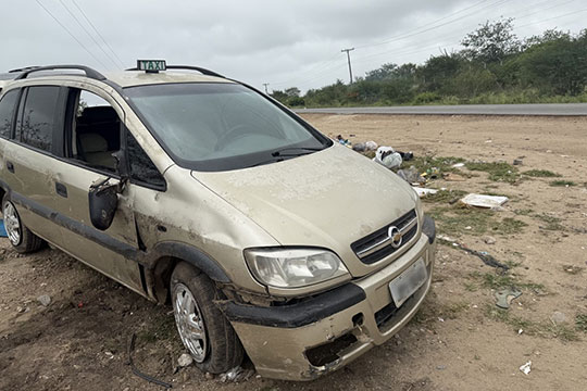 Trecho da BA-120 em Santaluz registra quatro capotamentos em 48 horas