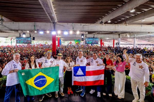 Jerônimo Rodrigues oficializa candidatura à reeleição sob as bênçãos de Lula