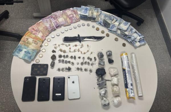 Polícia Militar apreende homem suspeito de tráfico de drogas em Nova Soure
